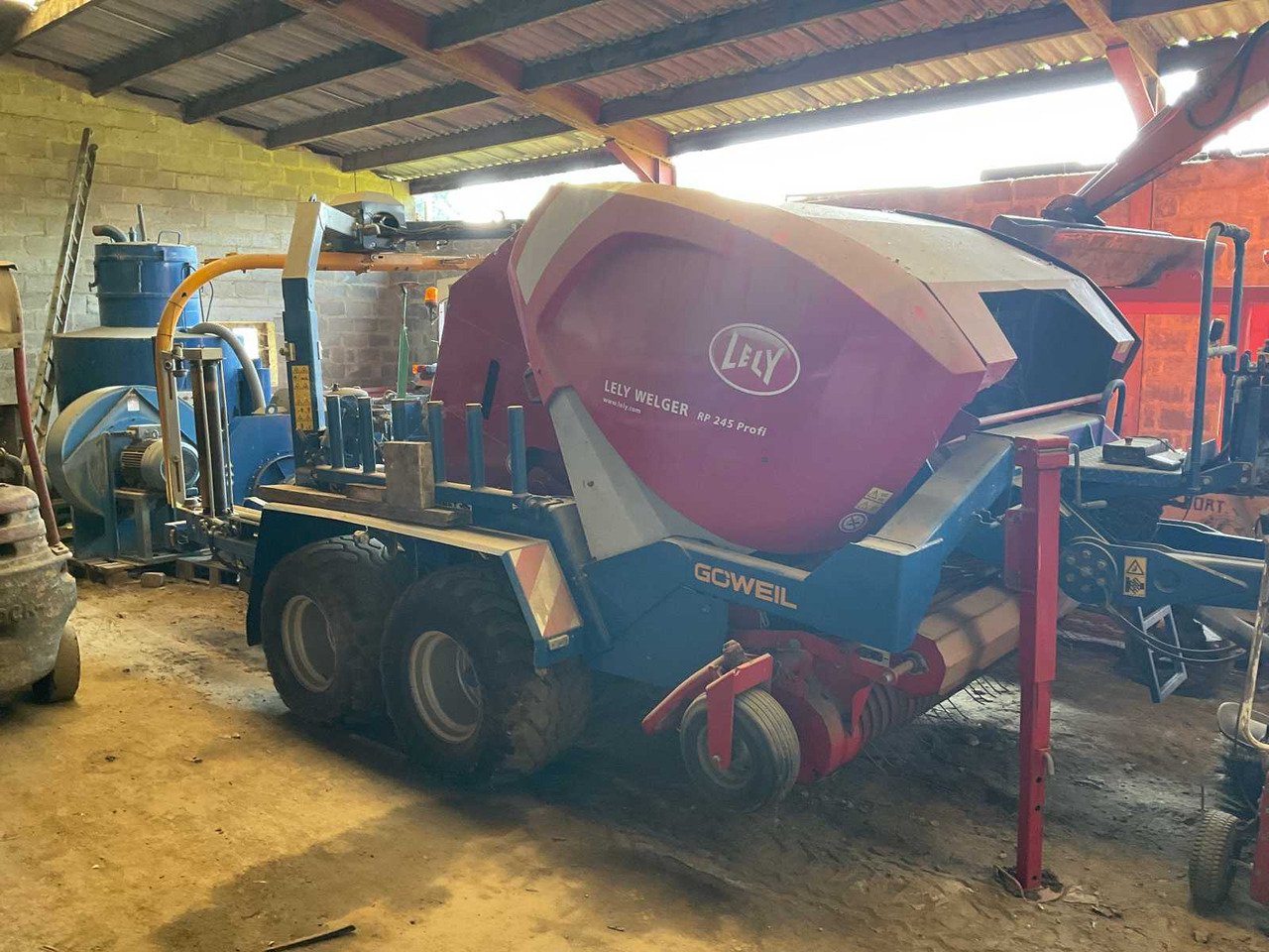 Lely RP 245 Profi - Ruloninis presas: foto 2 Lely RP 245 Profi - Ruloninis presas: foto 2