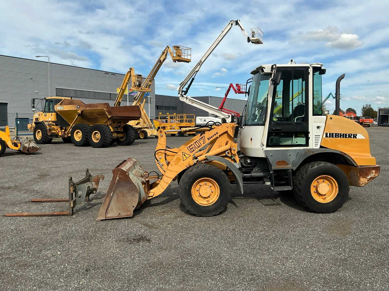 Liebherr L 507 Stereo - Ratinis krautuvas: foto 2 Liebherr L 507 Stereo - Ratinis krautuvas: foto 2