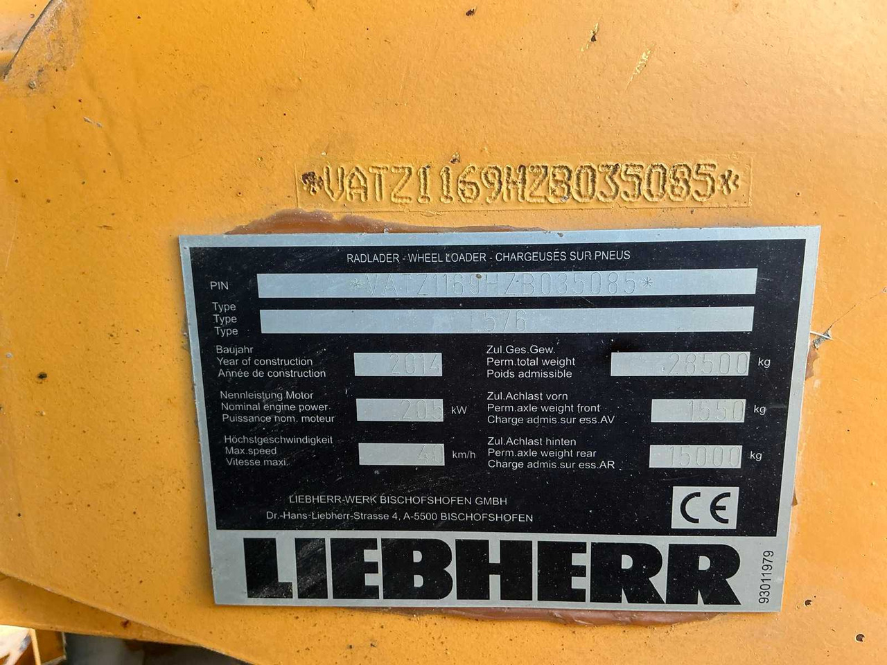 Ratinis krautuvas Liebherr L576: foto 32