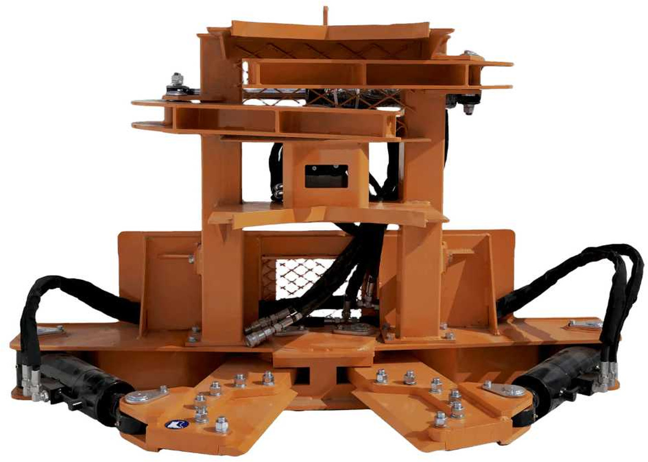 Rhino-cross Tree shear with grapple bomenzaag met grijper - Padargas - Statybinė technika: foto 1 Rhino-cross Tree shear with grapple bomenzaag met grijper - Padargas - Statybinė technika: foto 1