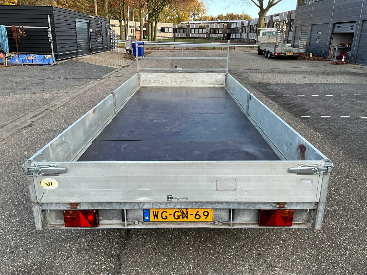 2002 HAPERT AL2000 PLATFORM TRAILER - Priekaba: foto 4 2002 HAPERT AL2000 PLATFORM TRAILER - Priekaba: foto 4