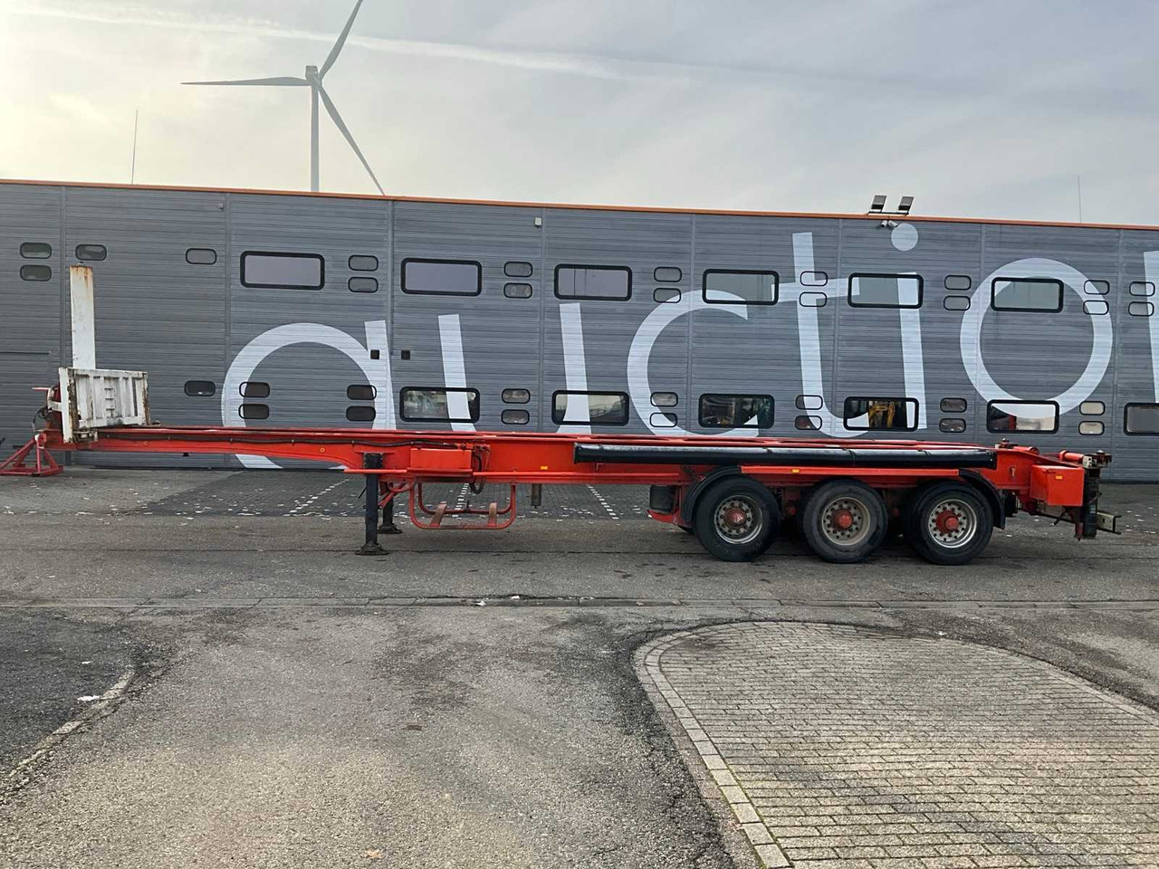 1993 BENALU PCB40 ALUMINUM CONTAINER CHASSIS TIPPER OD-34-BP - Puspriekabė: foto 2 1993 BENALU PCB40 ALUMINUM CONTAINER CHASSIS TIPPER OD-34-BP - Puspriekabė: foto 2