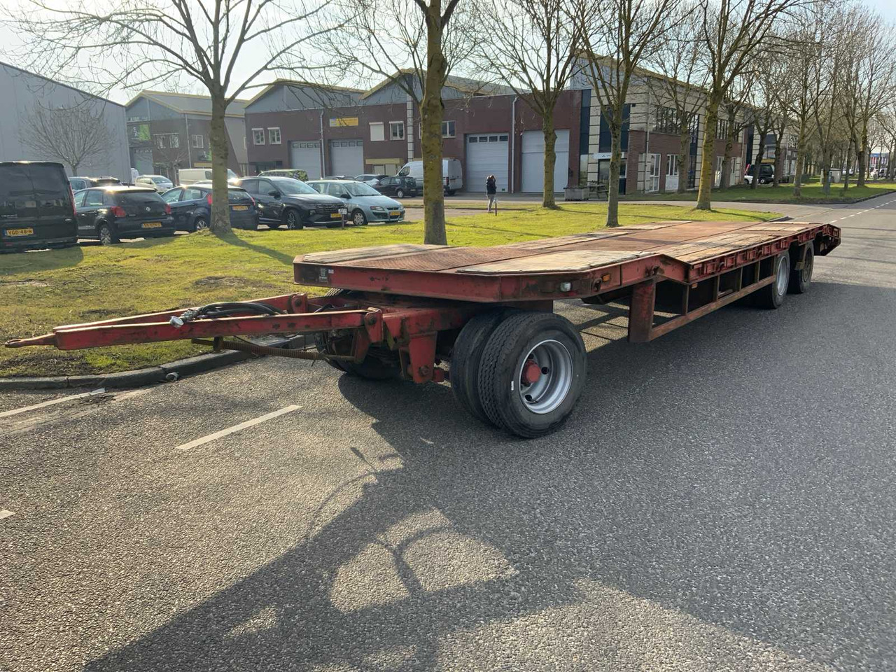 1999 KRÖGER NUTZFAHRZEUGE 3-AXLE RAMP - Puspriekabė: foto 1 1999 KRÖGER NUTZFAHRZEUGE 3-AXLE RAMP - Puspriekabė: foto 1