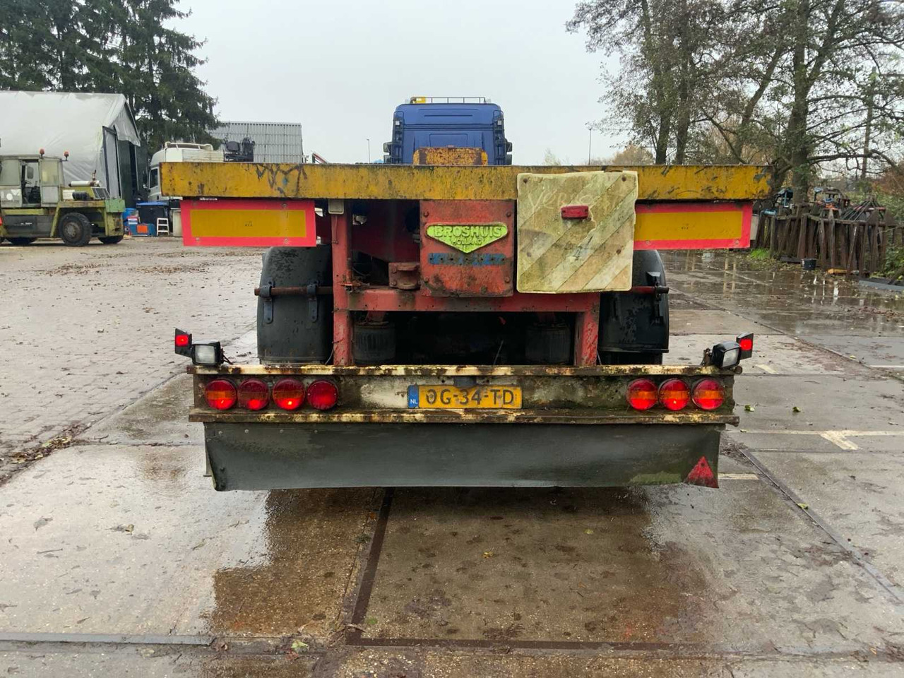 2001 BROSHUIS 3 AOU-48S SEMI-TRAILER - Puspriekabė: foto 2 2001 BROSHUIS 3 AOU-48S SEMI-TRAILER - Puspriekabė: foto 2