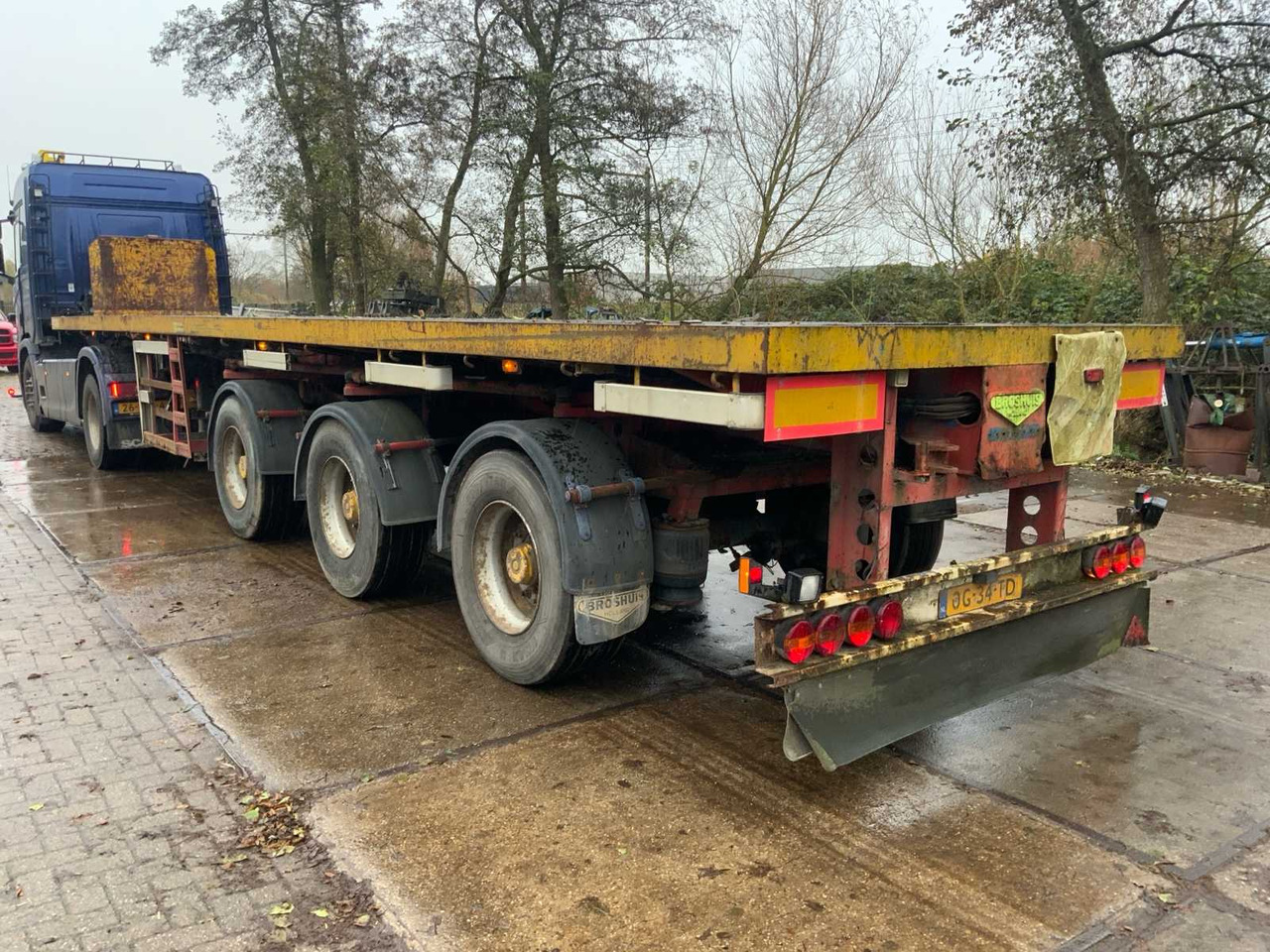 2001 BROSHUIS 3 AOU-48S SEMI-TRAILER - Puspriekabė: foto 3 2001 BROSHUIS 3 AOU-48S SEMI-TRAILER - Puspriekabė: foto 3