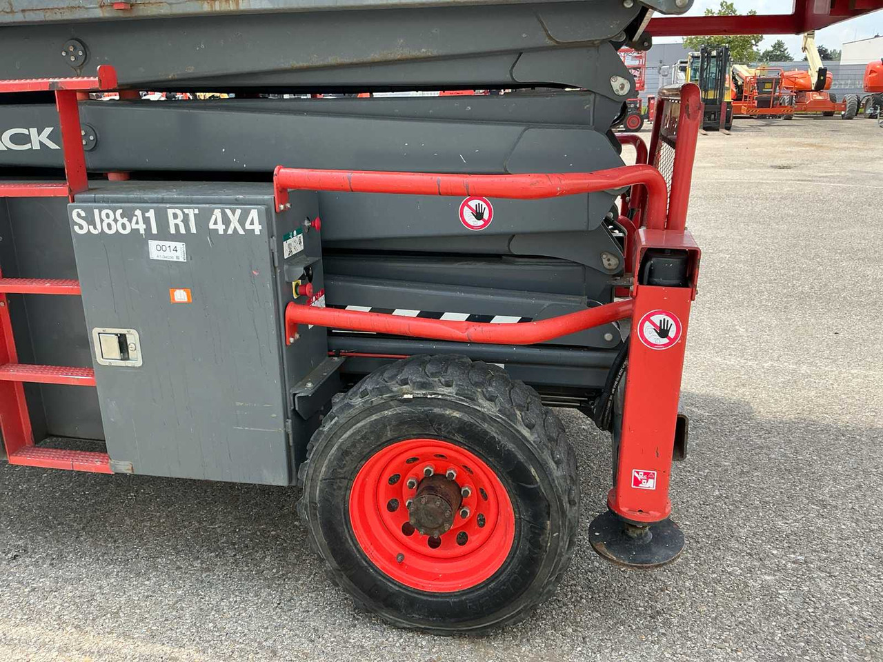 Kėlimo platforma Skyjack SJ8841 RT 4x4: foto 12