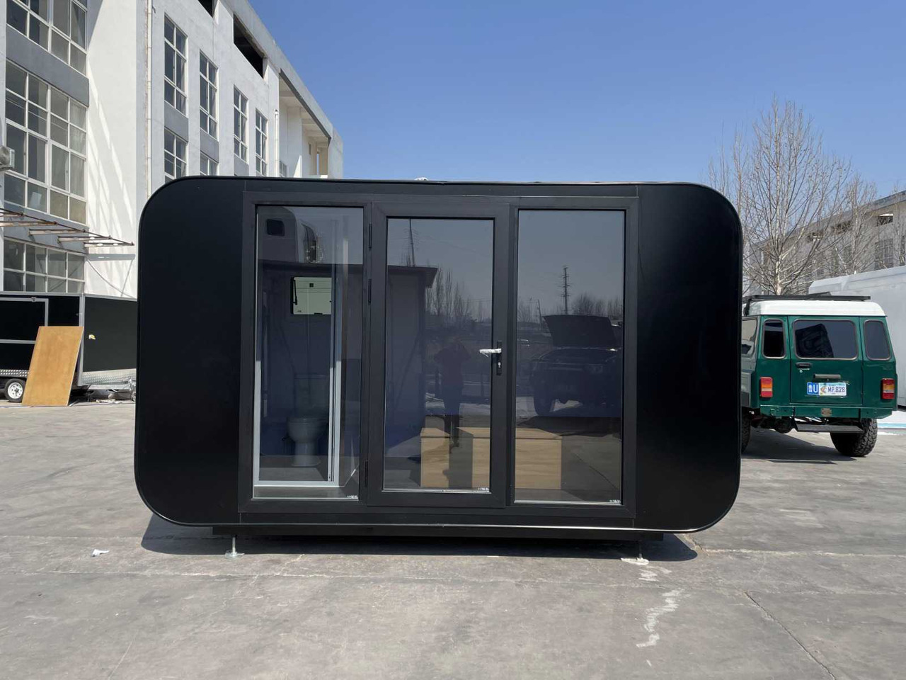 Stahlworks Eco 4000 A Zwart - Buitinis konteineris: foto 1 Stahlworks Eco 4000 A Zwart - Buitinis konteineris: foto 1