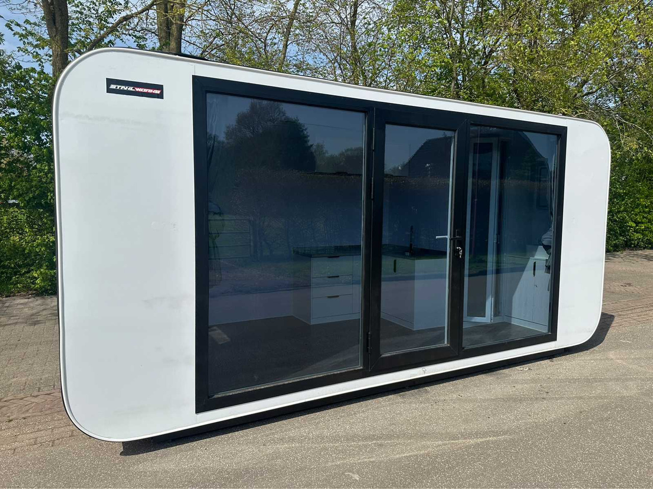 Stahlworks Eco 5000 A Wit - Buitinis konteineris: foto 1 Stahlworks Eco 5000 A Wit - Buitinis konteineris: foto 1