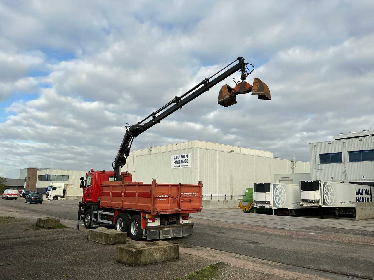 2009 SCANIA G420 TIPPER TRUCK WITH CRANE - Sunkvežimis: foto 5 2009 SCANIA G420 TIPPER TRUCK WITH CRANE - Sunkvežimis: foto 5