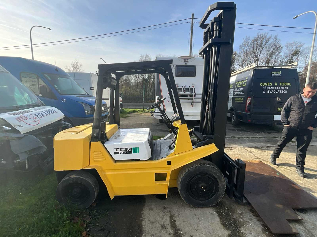 TCM FD30 FORKLIFT - Šakinis krautuvas: foto 5 TCM FD30 FORKLIFT - Šakinis krautuvas: foto 5