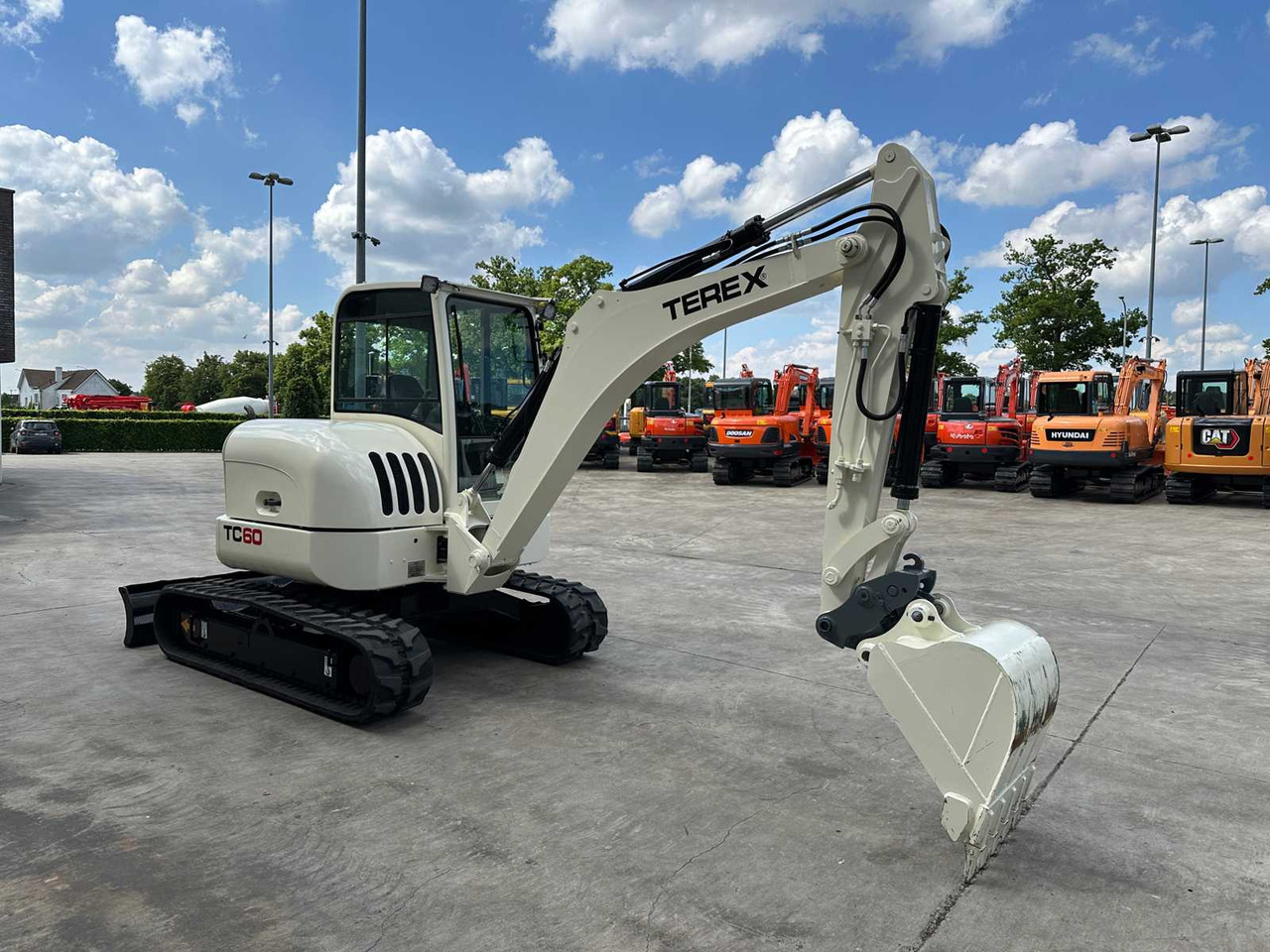 Terex TC60 - Vikšrinis ekskavatorius: foto 3 Terex TC60 - Vikšrinis ekskavatorius: foto 3