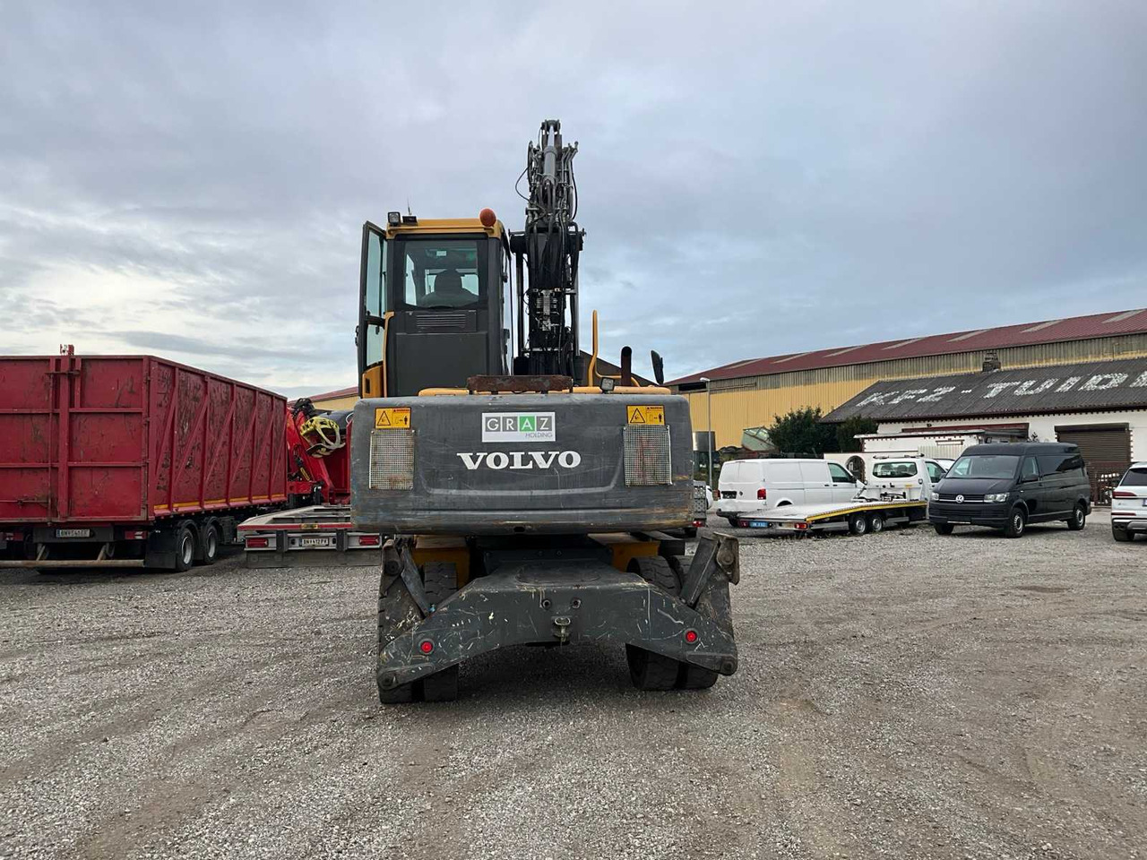 Volvo EW140C - Ratinis ekskavatorius: foto 5 Volvo EW140C - Ratinis ekskavatorius: foto 5