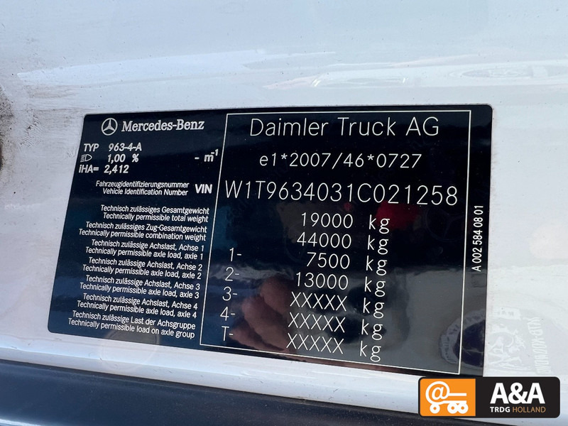 Mercedes-Benz ACTROS 1845 LS MP5 MIRRORCAM FRIGO - NEW CONDITION - 2020 - Vilkikas: foto 2 Mercedes-Benz ACTROS 1845 LS MP5 MIRRORCAM FRIGO - NEW CONDITION - 2020 - Vilkikas: foto 2