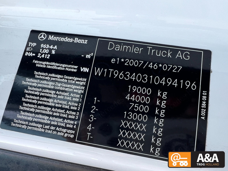Mercedes-Benz ACTROS 1845 LS MP5 MIRRORCAM FRIGO - NEW CONDITION - 2021 - Vilkikas: foto 2 Mercedes-Benz ACTROS 1845 LS MP5 MIRRORCAM FRIGO - NEW CONDITION - 2021 - Vilkikas: foto 2