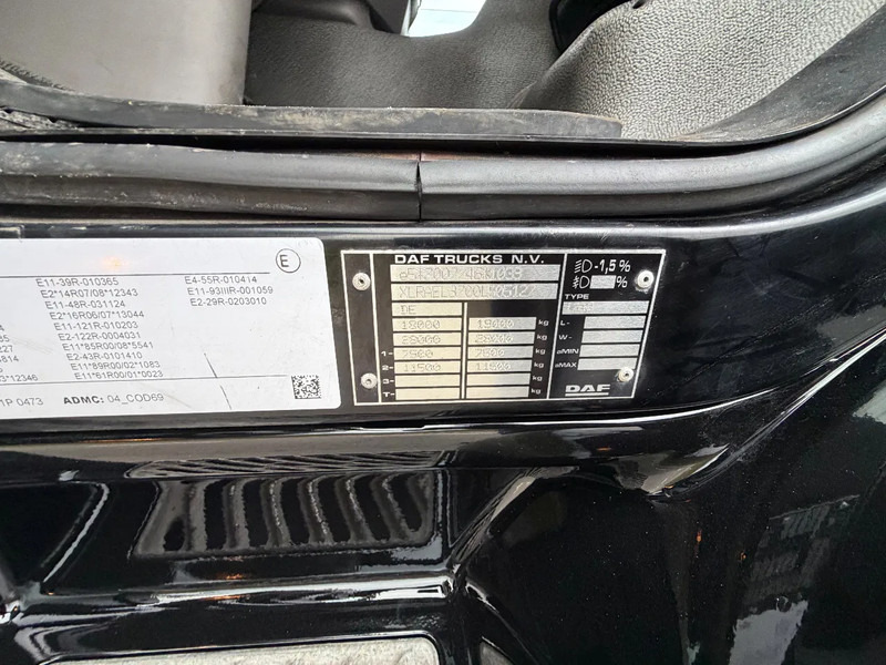 DAF CF 320 LF320.19. EURO6. 2021. 760x248x270 - Tentinis sunkvežimis: foto 5 DAF CF 320 LF320.19. EURO6. 2021. 760x248x270 - Tentinis sunkvežimis: foto 5