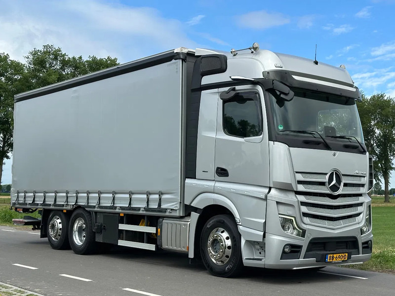 Mercedes-Benz Actros ACTROS 2545LL EURO6. 2021. Schuifzeil Bakwagen met Laadklep. - Tentinis sunkvežimis: foto 5 Mercedes-Benz Actros ACTROS 2545LL EURO6. 2021. Schuifzeil Bakwagen met Laadklep. - Tentinis sunkvežimis: foto 5