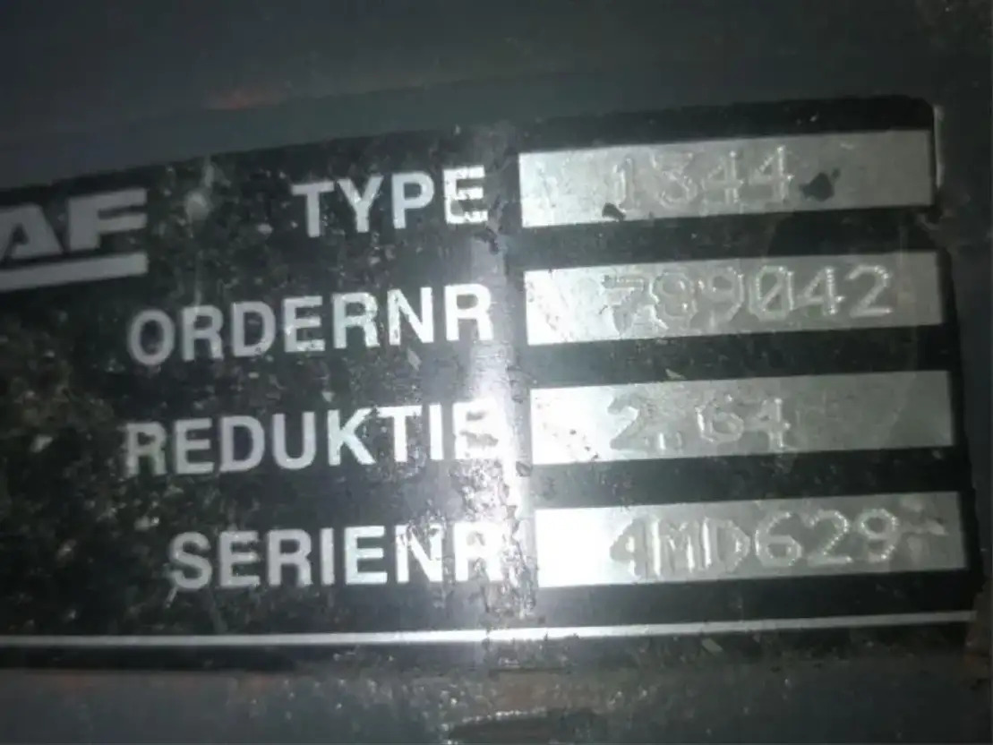 DAF Achteras - Differentieeel 1344-2.64 - Galinė ašis - Sunkvežimis: foto 2 DAF Achteras - Differentieeel 1344-2.64 - Galinė ašis - Sunkvežimis: foto 2