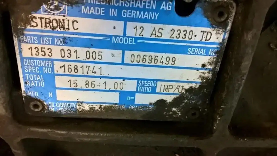DAF Versnellingsbak 12AS2330TD - Pavarų dėžė ir dalys - Sunkvežimis: foto 3 DAF Versnellingsbak 12AS2330TD - Pavarų dėžė ir dalys - Sunkvežimis: foto 3