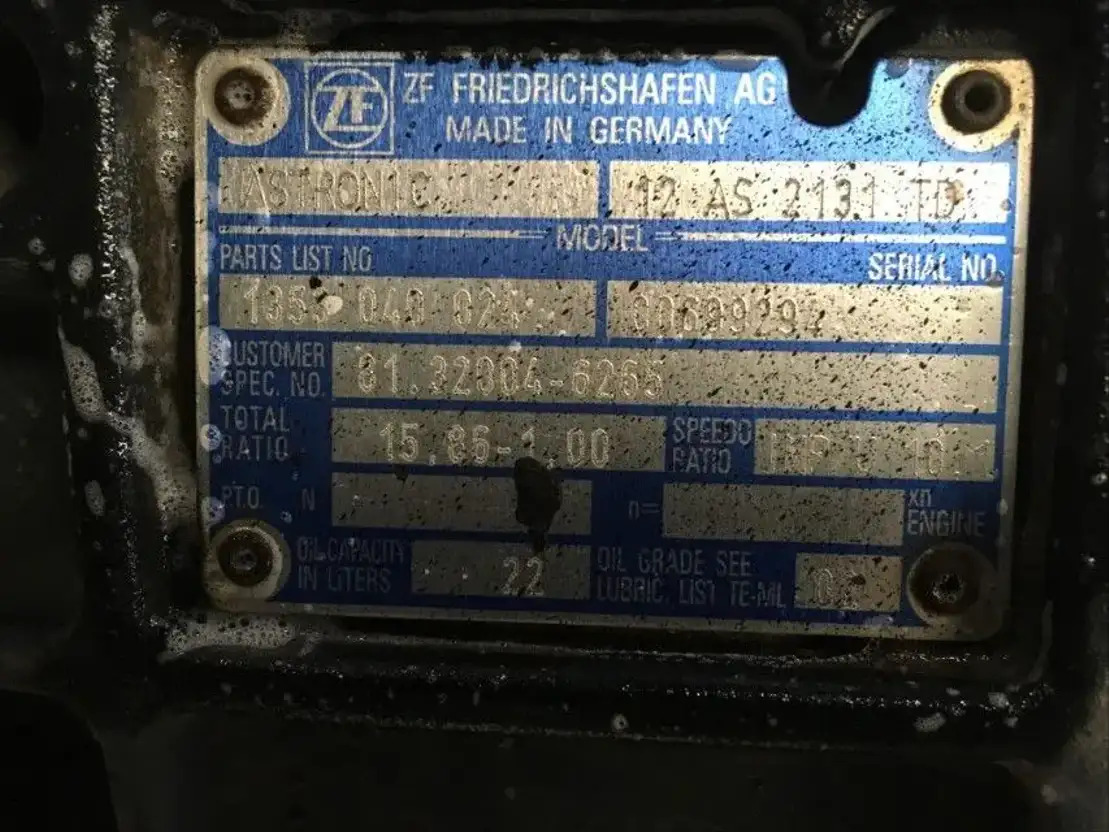 MAN Versnellingsbak 12AS2131 TD + IT3 - Pavarų dėžė ir dalys - Sunkvežimis: foto 5 MAN Versnellingsbak 12AS2131 TD + IT3 - Pavarų dėžė ir dalys - Sunkvežimis: foto 5