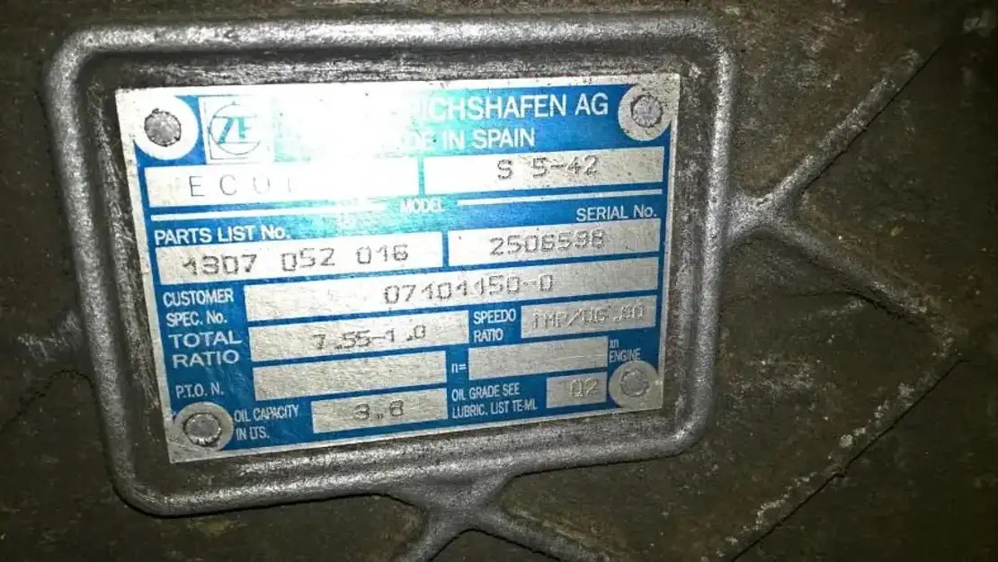 Nissan Versnellingsbak S5-42 - Pavarų dėžė ir dalys - Sunkvežimis: foto 3 Nissan Versnellingsbak S5-42 - Pavarų dėžė ir dalys - Sunkvežimis: foto 3