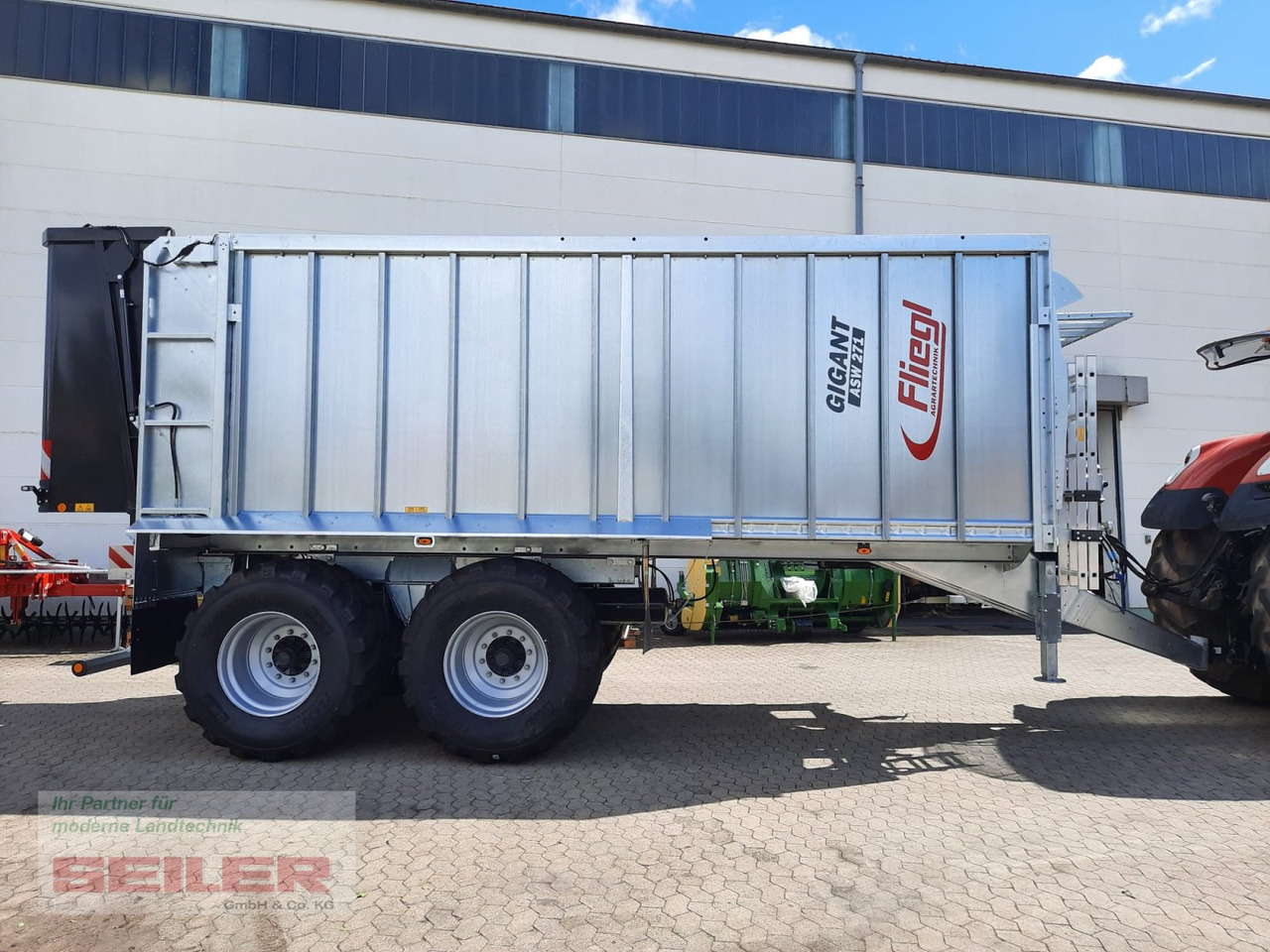 Fliegl ASW 271 C FOX Lenkachse 26,5" 35m³ - Priekaba rinktuvė: foto 3 Fliegl ASW 271 C FOX Lenkachse 26,5" 35m³ - Priekaba rinktuvė: foto 3