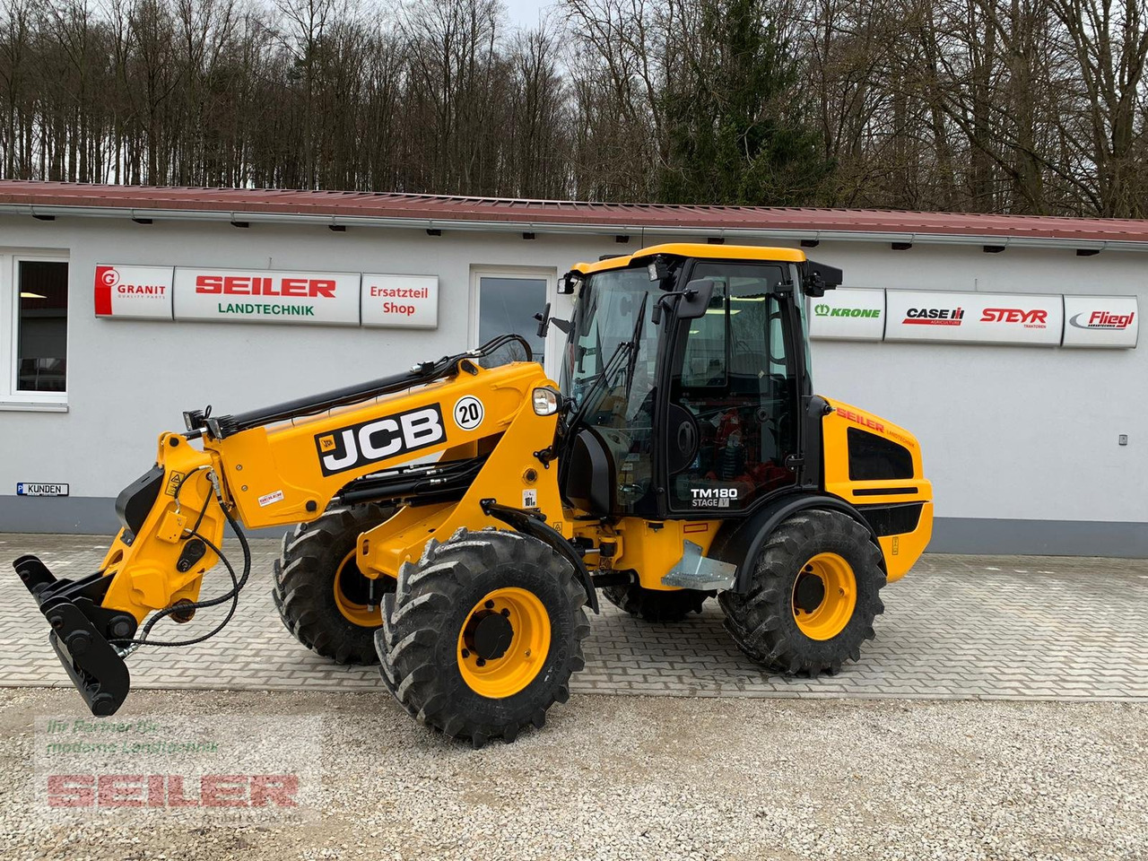 JCB TM 180 Agri *VOLLAUSSTATTUNG* - Teleskopinis ratinis krautuvas: foto 1 JCB TM 180 Agri *VOLLAUSSTATTUNG* - Teleskopinis ratinis krautuvas: foto 1