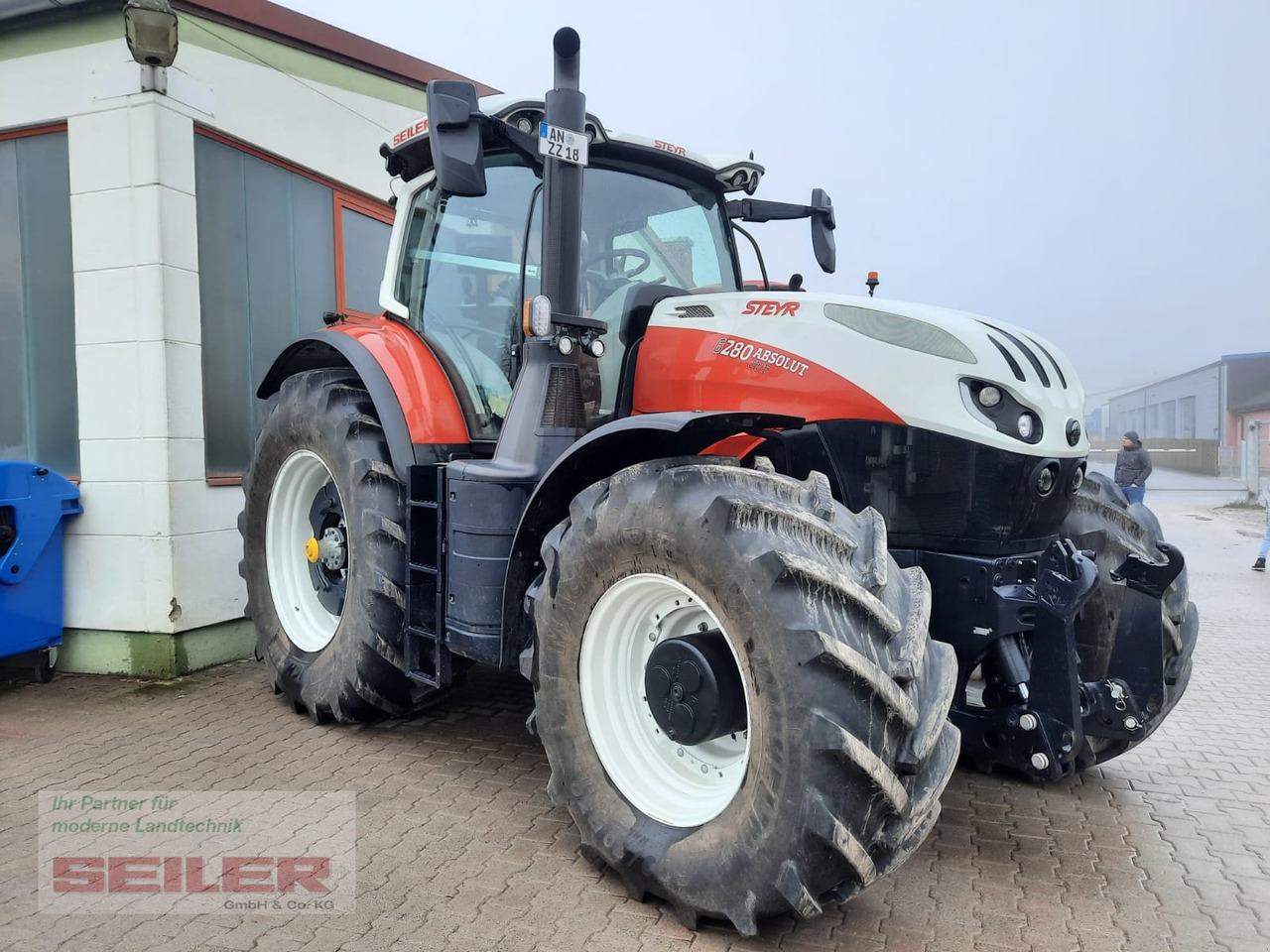 Steyr Absolut 6280 CVT S-Connect - Traktorius: foto 2 Steyr Absolut 6280 CVT S-Connect - Traktorius: foto 2