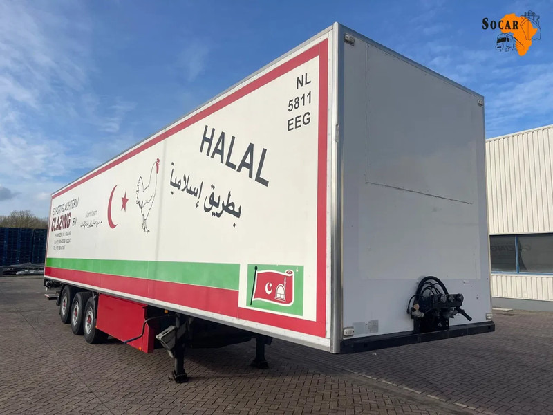 Kögel 3 AXELS (2X LIFT AXELS) DISK BRAKE 7CM FRIGO BOX - Furgonas puspriekabė: foto 1 Kögel 3 AXELS (2X LIFT AXELS) DISK BRAKE 7CM FRIGO BOX - Furgonas puspriekabė: foto 1