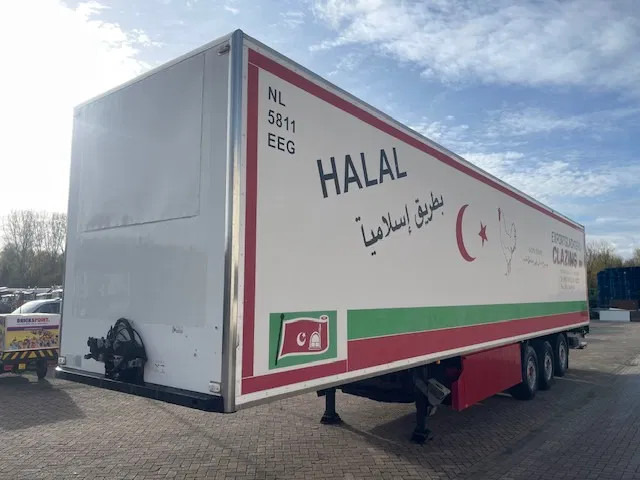 Kögel 3 AXELS (2X LIFT AXELS) DISK BRAKE 7CM FRIGO BOX - Furgonas puspriekabė: foto 3 Kögel 3 AXELS (2X LIFT AXELS) DISK BRAKE 7CM FRIGO BOX - Furgonas puspriekabė: foto 3