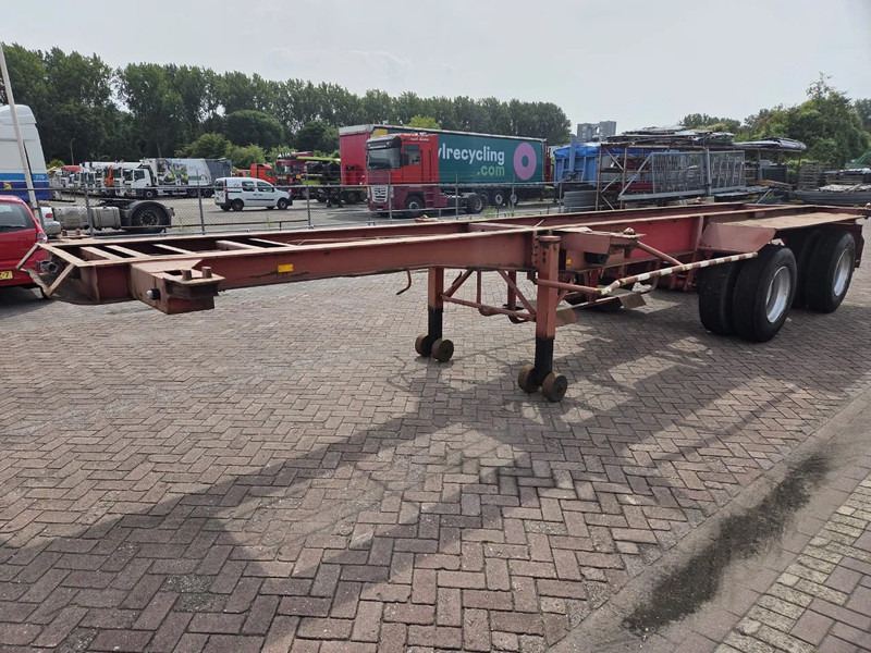 Pacton 2530 Steel Suspension - Konteineris-vežimus/ Sukeisti kūną puspriekabė: foto 2 Pacton 2530 Steel Suspension - Konteineris-vežimus/ Sukeisti kūną puspriekabė: foto 2