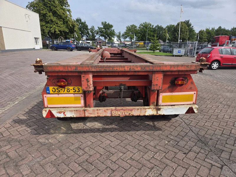 Pacton 2530 Steel Suspension - Konteineris-vežimus/ Sukeisti kūną puspriekabė: foto 4 Pacton 2530 Steel Suspension - Konteineris-vežimus/ Sukeisti kūną puspriekabė: foto 4