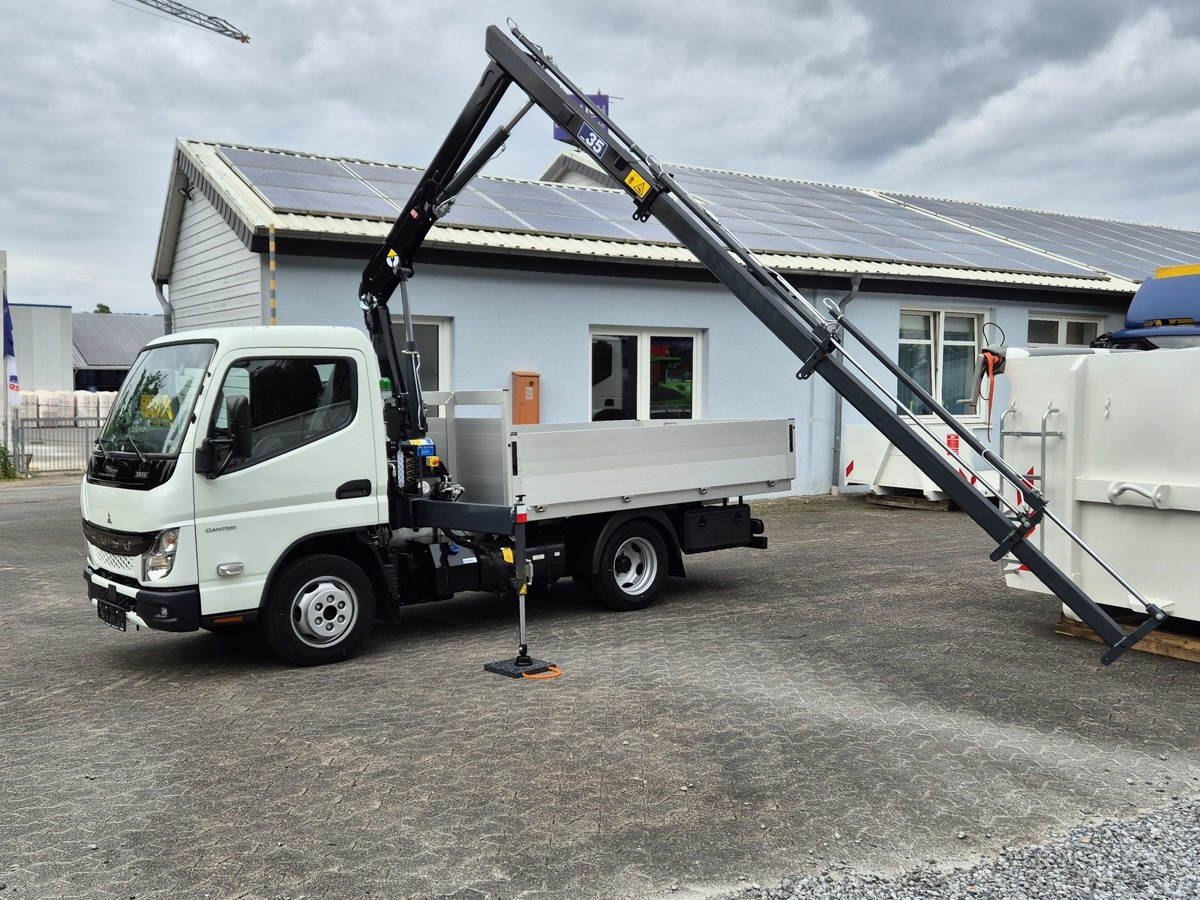 FUSO 3S15 Alu Pritsche 2.80m Ladekran - Bortinis automobilis: foto 1 FUSO 3S15 Alu Pritsche 2.80m Ladekran - Bortinis automobilis: foto 1