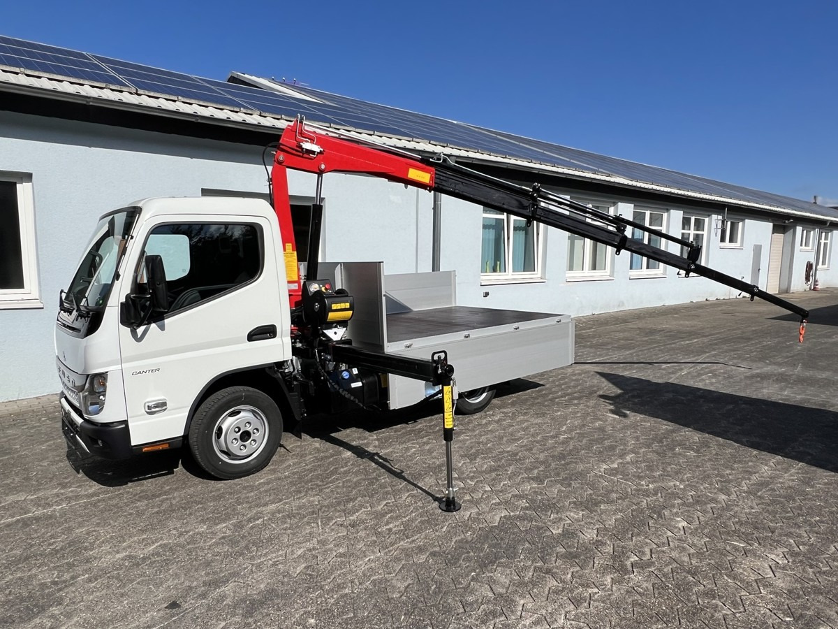 Nauja Bortinis automobilis FUSO 3S15 Alu Pritsche Ladekran 34S 3 x hydr.: foto 6