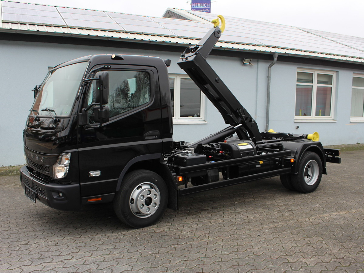 FUSO Canter FUSO 9C18 City Abrollkipper Hooklift Bla - Hook-lift sunkvežimis, Sunkvežimis su kranu: foto 2 FUSO Canter FUSO 9C18 City Abrollkipper Hooklift Bla - Hook-lift sunkvežimis, Sunkvežimis su kranu: foto 2