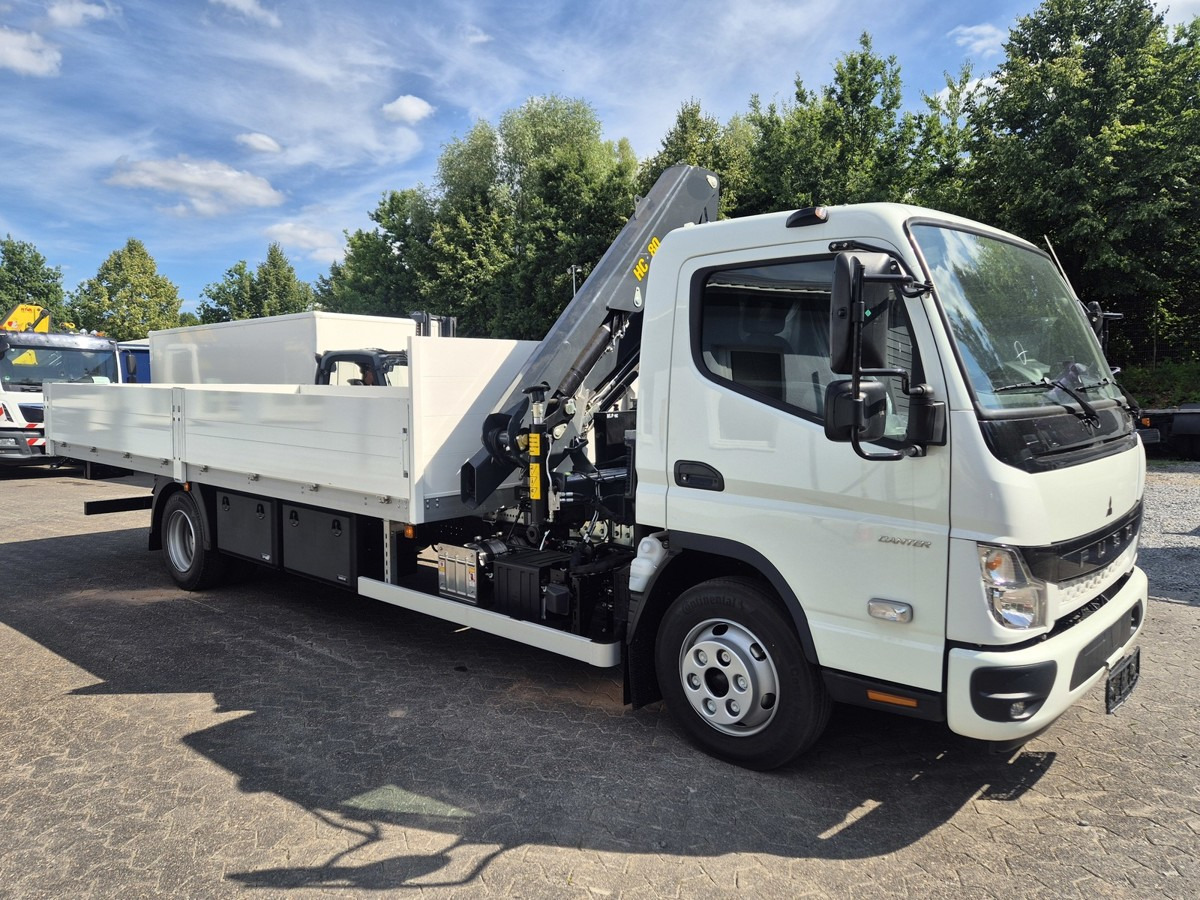 FUSO FUSO 9C18 Canter Alu Pritsche 5.5m Kran 3x hydr. - Bortinis automobilis: foto 1 FUSO FUSO 9C18 Canter Alu Pritsche 5.5m Kran 3x hydr. - Bortinis automobilis: foto 1