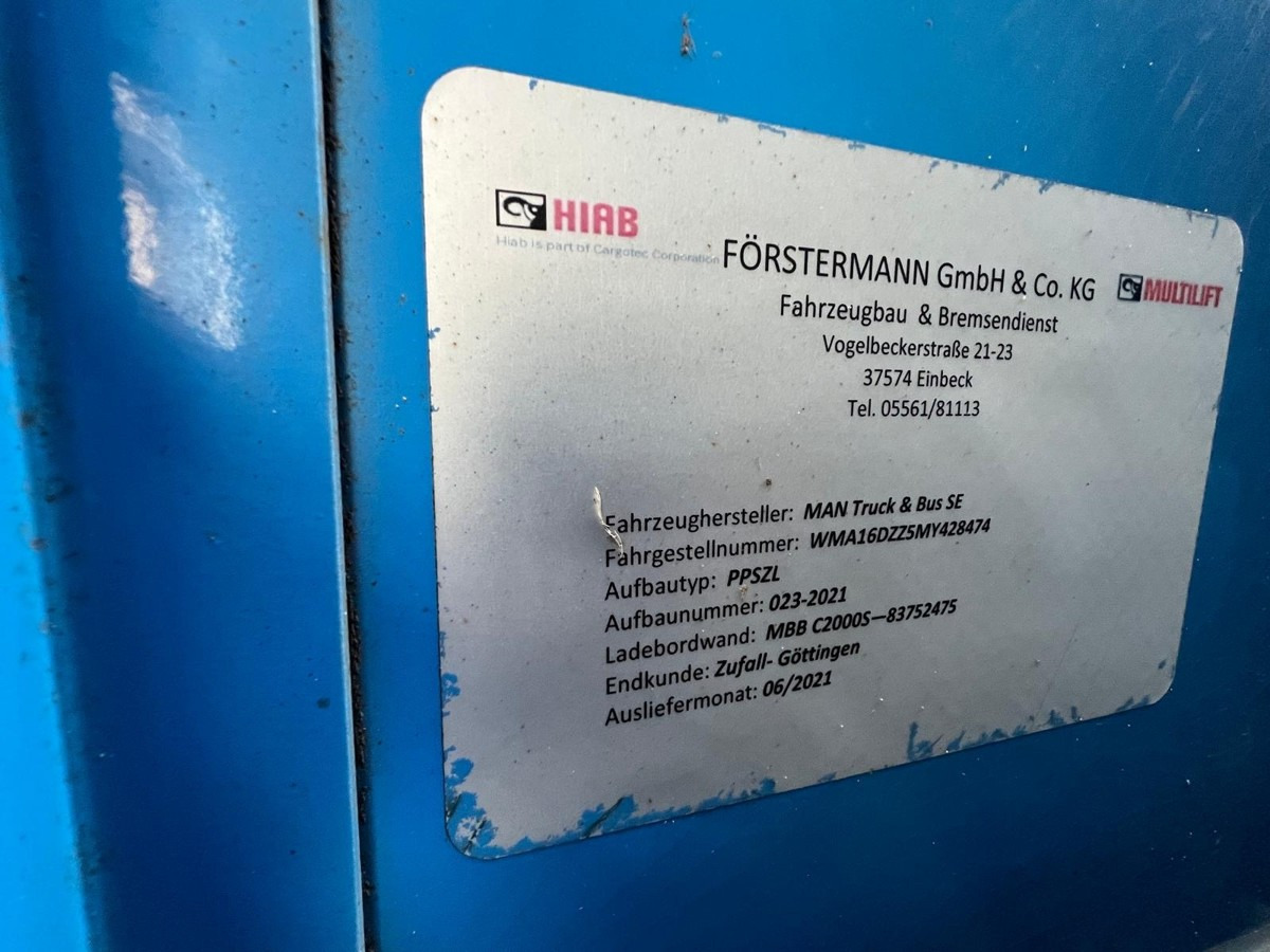 MAN Aufbau Bordwand Pritsche Gardine 7,30m sofort ve - Tentinis sunkvežimis: foto 5 MAN Aufbau Bordwand Pritsche Gardine 7,30m sofort ve - Tentinis sunkvežimis: foto 5