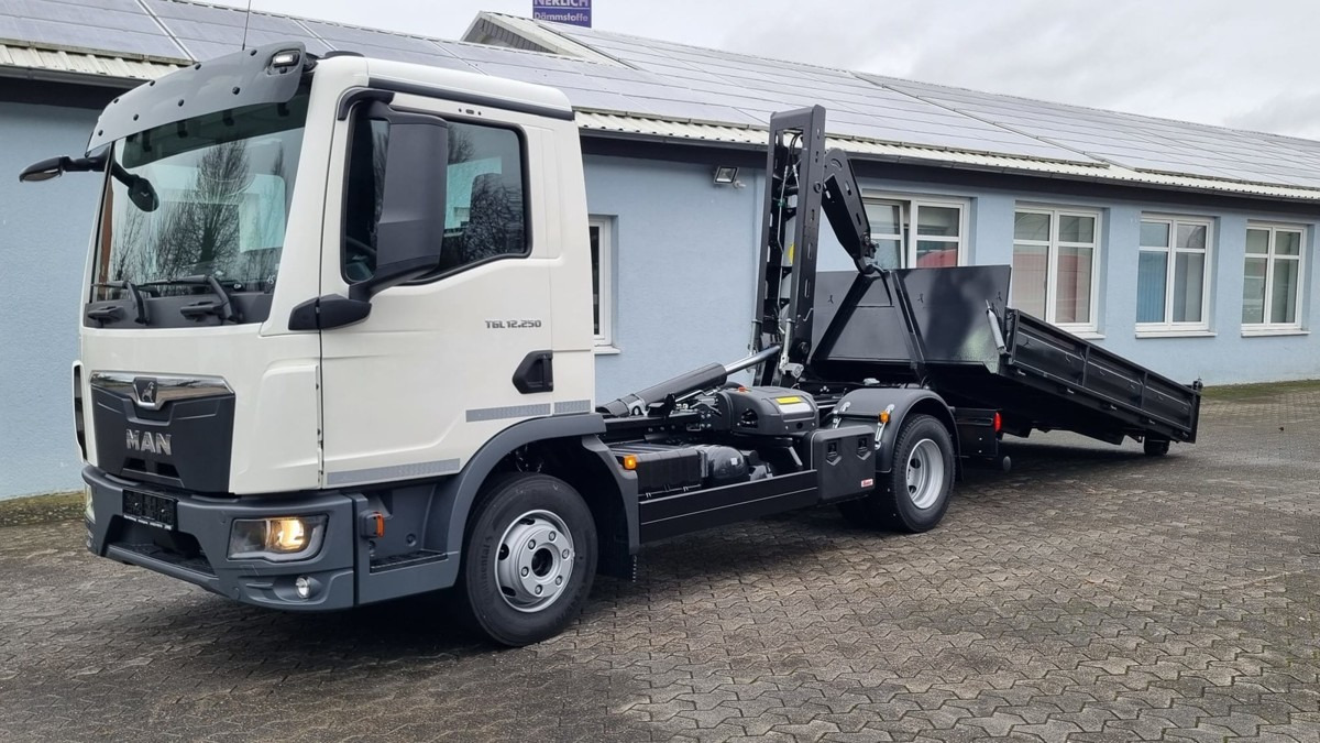Hook-lift sunkvežimis MAN TGL 12.250 BL NEU City Abrollkipper Tipmatik: foto 8