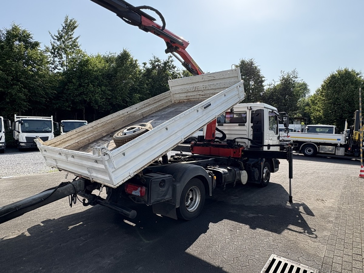 MAN TGL 8.210 Meiller Dreiseitenkipper mit Ladekran - Mažas savivartis: foto 4 MAN TGL 8.210 Meiller Dreiseitenkipper mit Ladekran - Mažas savivartis: foto 4