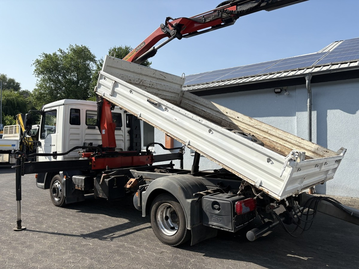 MAN TGL 8.210 Meiller Dreiseitenkipper mit Ladekran - Mažas savivartis: foto 2 MAN TGL 8.210 Meiller Dreiseitenkipper mit Ladekran - Mažas savivartis: foto 2