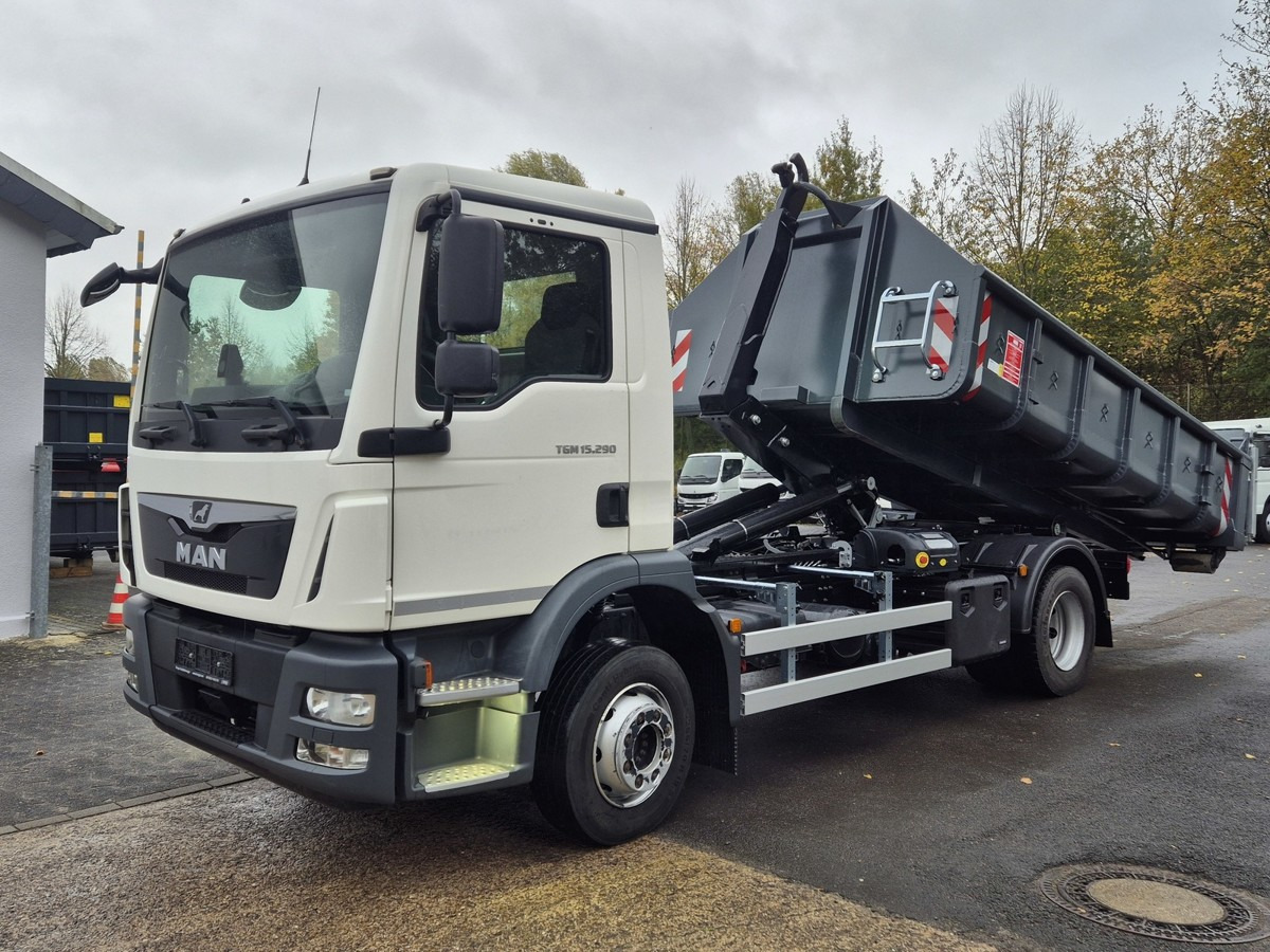 MAN TGM 15.290 BL Aut. Abrollkipper AHK - Hook-lift sunkvežimis: foto 5 MAN TGM 15.290 BL Aut. Abrollkipper AHK - Hook-lift sunkvežimis: foto 5