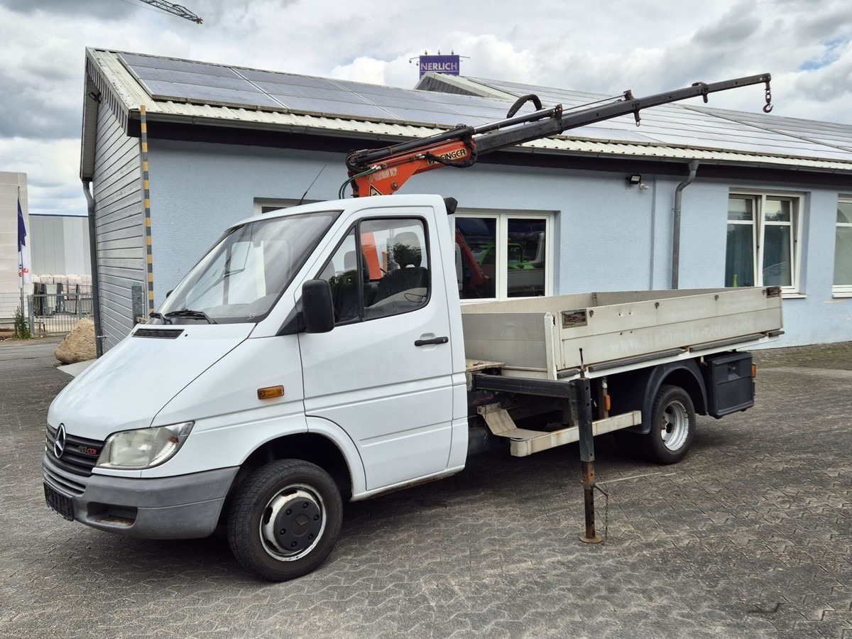 MERCEDES-BENZ Sprinter 413 313 Pritsche Kran Palfinger PC2300 - Bortinis automobilis: foto 3 MERCEDES-BENZ Sprinter 413 313 Pritsche Kran Palfinger PC2300 - Bortinis automobilis: foto 3