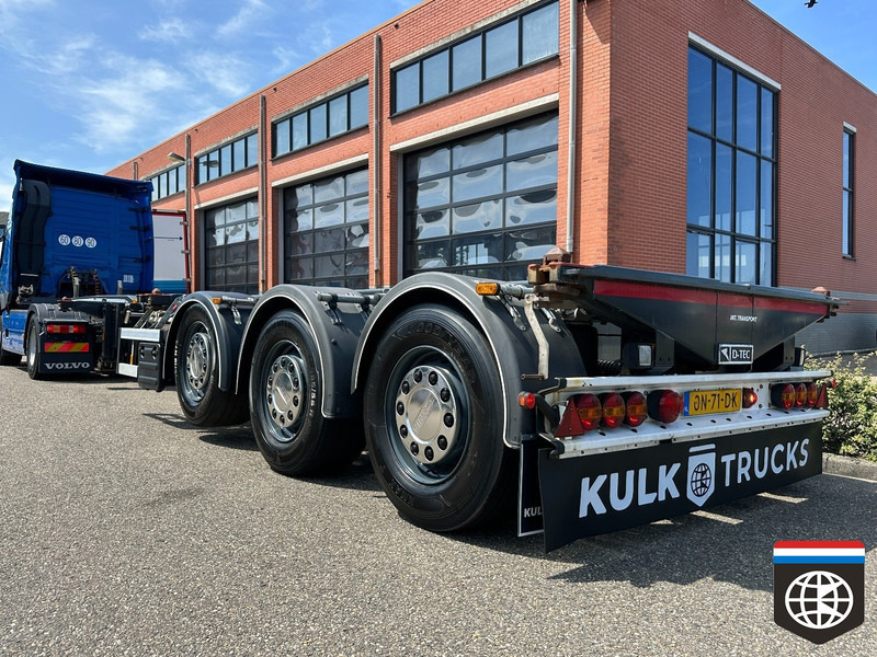 D-Tec FLEXITRAILER LIFT AXLE - DISKBRAKES - 20/30/40/45 HC - CONCOURSTAAT - Konteineris-vežimus/ Sukeisti kūną puspriekabė: foto 2 D-Tec FLEXITRAILER LIFT AXLE - DISKBRAKES - 20/30/40/45 HC - CONCOURSTAAT - Konteineris-vežimus/ Sukeisti kūną puspriekabė: foto 2
