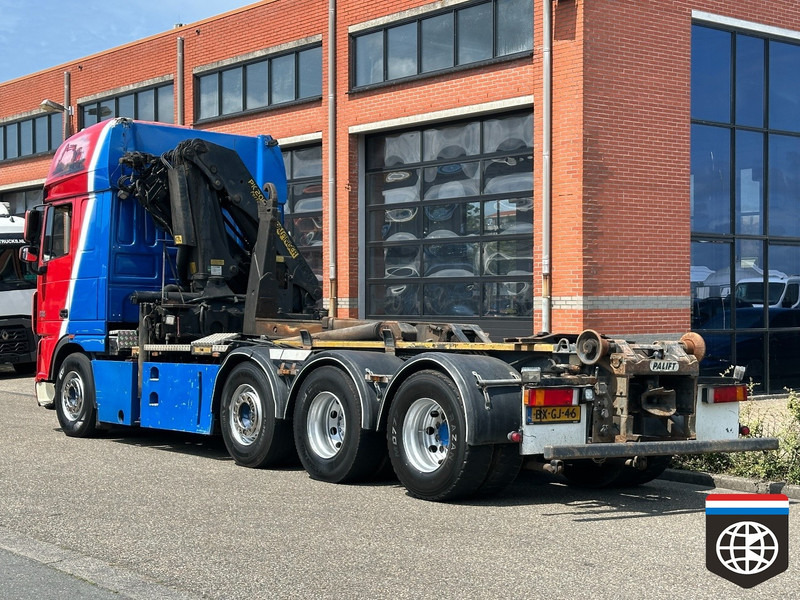 DAF FAK XF105 510 * MANUAL 16x ZF ** PALLFINGER PK20002 ** PALIFT HOOK 25t ** 8X2/4 - Sunkvežimis su kranu: foto 4 DAF FAK XF105 510 * MANUAL 16x ZF ** PALLFINGER PK20002 ** PALIFT HOOK 25t ** 8X2/4 - Sunkvežimis su kranu: foto 4