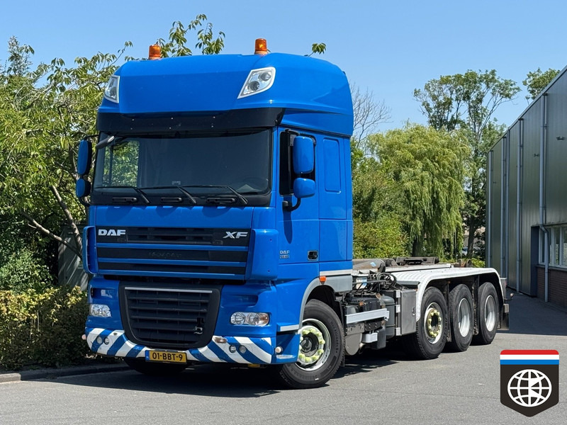 DAF XF 105.460 8X2/4 - 30t hooklift - CLEAN HOLLAND TRUCK - Hook-lift sunkvežimis: foto 1 DAF XF 105.460 8X2/4 - 30t hooklift - CLEAN HOLLAND TRUCK - Hook-lift sunkvežimis: foto 1