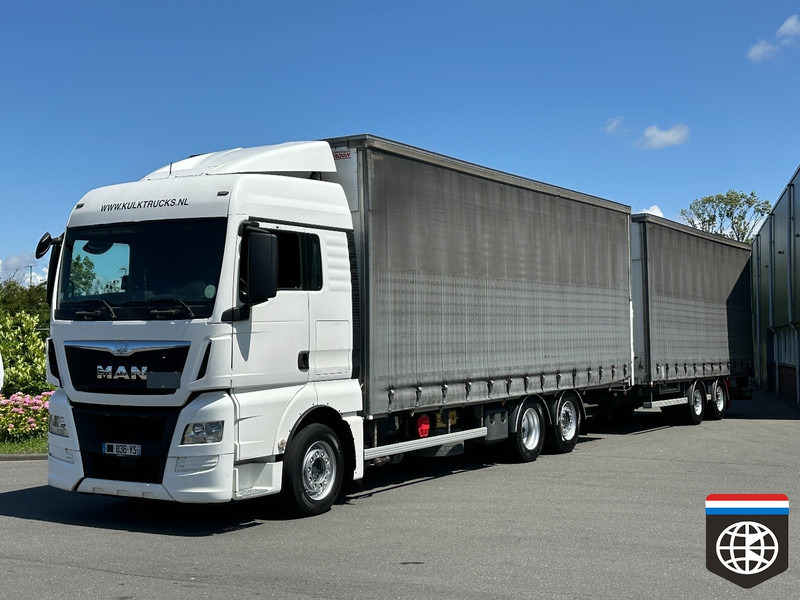 MAN TGX 26.480 RETARDER - NIGHT A/C - 130M3 COMBINATION - Tentinis sunkvežimis: foto 1 MAN TGX 26.480 RETARDER - NIGHT A/C - 130M3 COMBINATION - Tentinis sunkvežimis: foto 1