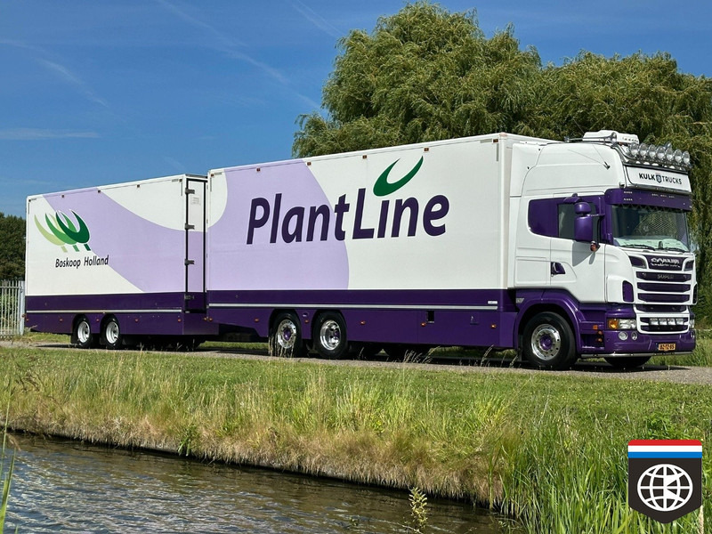 Scania R 500 B 6X2*4 PLANTS COMBI - FULL AIR - RETARDER - 2X TAILLIFT - SPECIAL INTERIOR - CONCOURSTAAT - Refrižeratorius sunkvežimis: foto 1 Scania R 500 B 6X2*4 PLANTS COMBI - FULL AIR - RETARDER - 2X TAILLIFT - SPECIAL INTERIOR - CONCOURSTAAT - Refrižeratorius sunkvežimis: foto 1