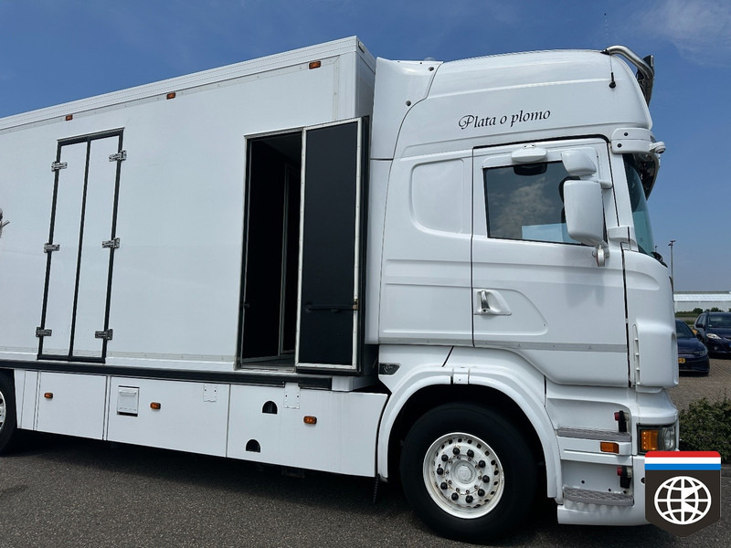Scania R 730 FLOWER COMBI / SHOWTRUCK - CONCOURSTAAT - Refrižeratorius sunkvežimis: foto 4 Scania R 730 FLOWER COMBI / SHOWTRUCK - CONCOURSTAAT - Refrižeratorius sunkvežimis: foto 4
