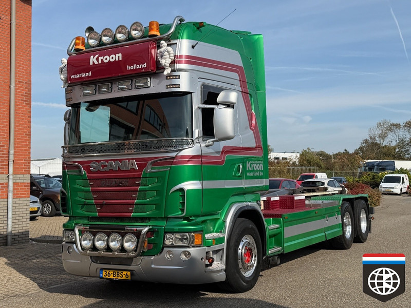 Scania R620 25 T HOOKLIFT / HOLLAND TRUCK / HOOK-CRANE HYDRAULIC - Hook-lift sunkvežimis: foto 2 Scania R620 25 T HOOKLIFT / HOLLAND TRUCK / HOOK-CRANE HYDRAULIC - Hook-lift sunkvežimis: foto 2