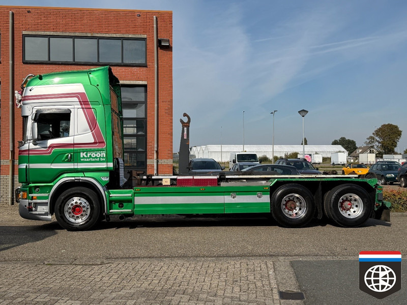 Scania R620 25 T HOOKLIFT / HOLLAND TRUCK / HOOK-CRANE HYDRAULIC - Hook-lift sunkvežimis: foto 3 Scania R620 25 T HOOKLIFT / HOLLAND TRUCK / HOOK-CRANE HYDRAULIC - Hook-lift sunkvežimis: foto 3