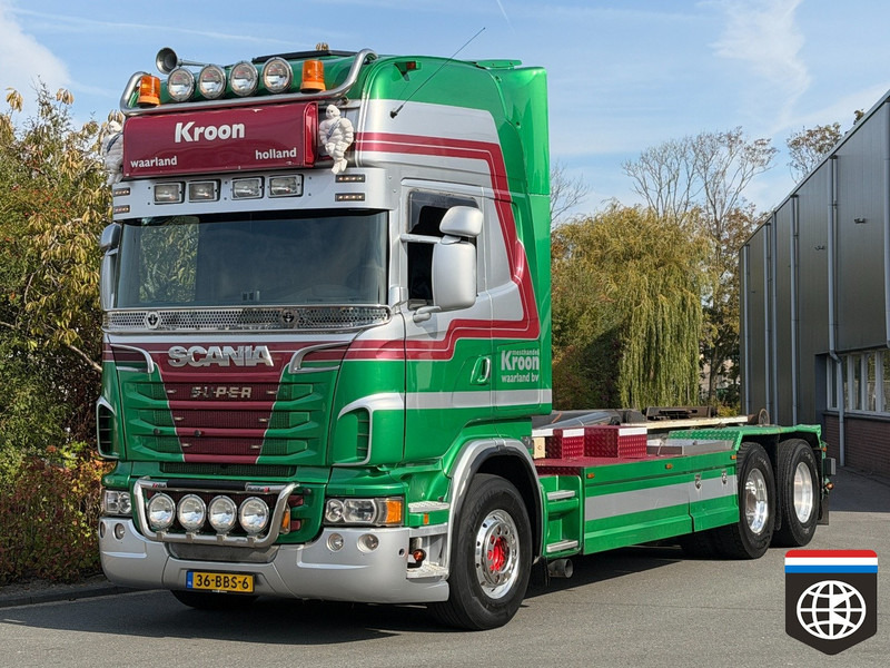 Scania R620 25 T HOOKLIFT / HOLLAND TRUCK / HOOK-CRANE HYDRAULIC - Hook-lift sunkvežimis: foto 1 Scania R620 25 T HOOKLIFT / HOLLAND TRUCK / HOOK-CRANE HYDRAULIC - Hook-lift sunkvežimis: foto 1